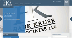 Desktop Screenshot of haukkruse.com